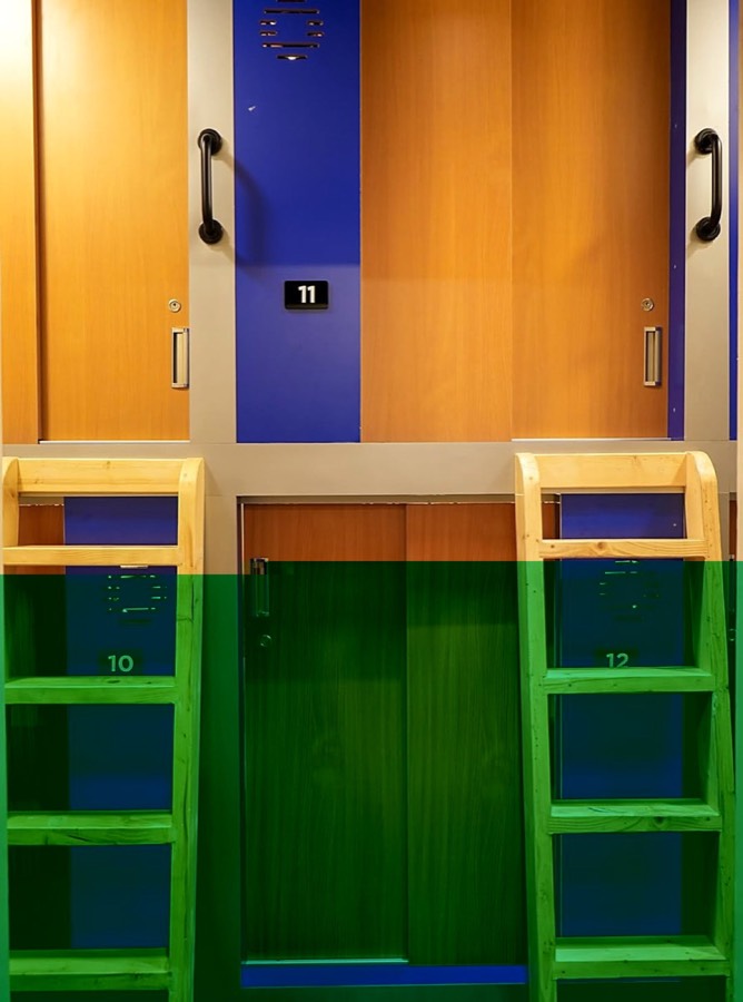 Premium Capsule Pods at ACD Hotels Chennai