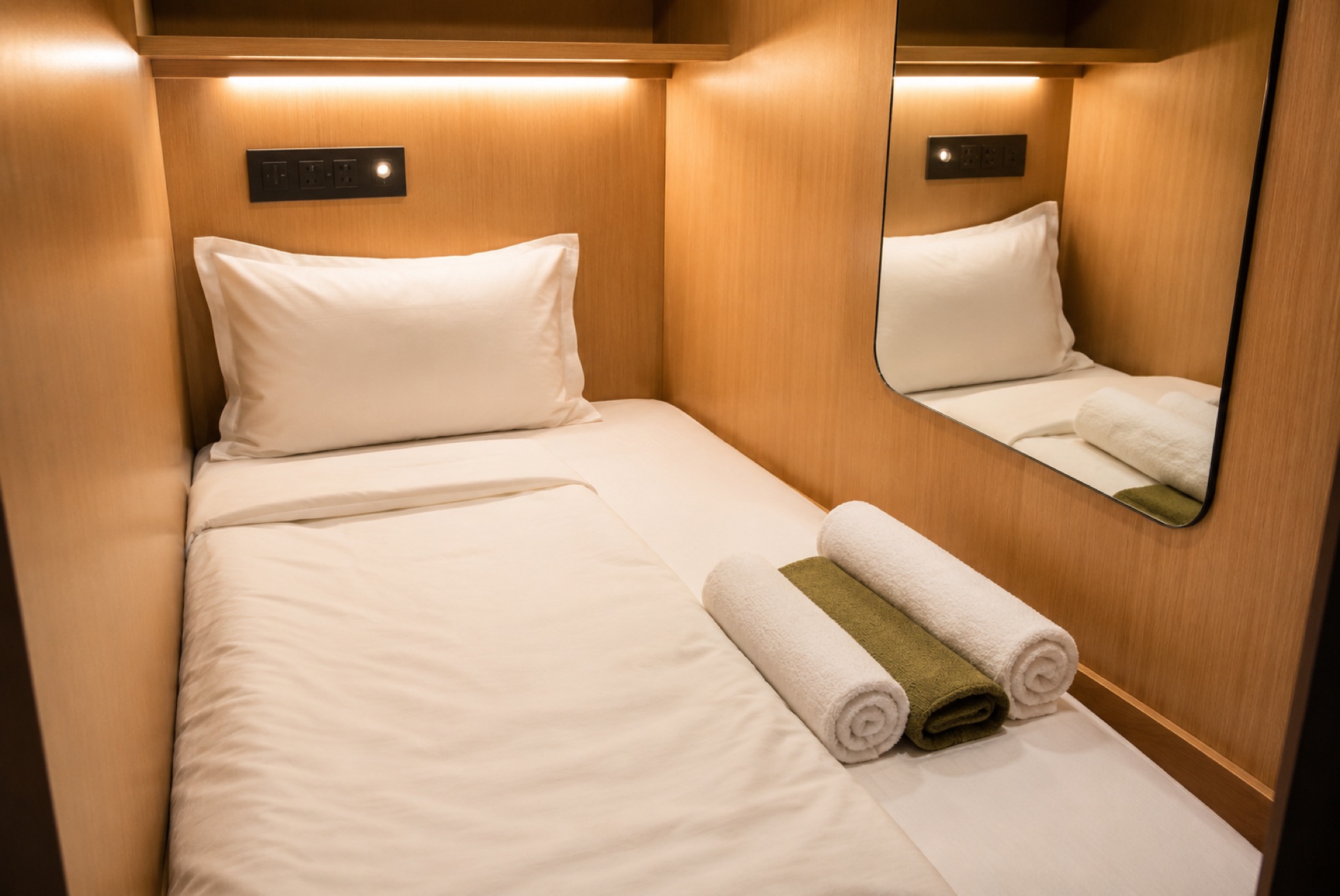 Single capsule pod - Solo Explorer at ACD Hotels Chennai